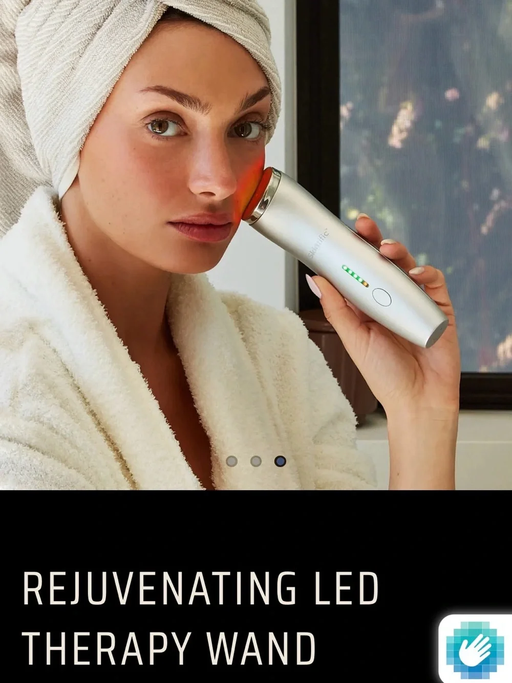 Skintific LED Red Light Therapy Wand